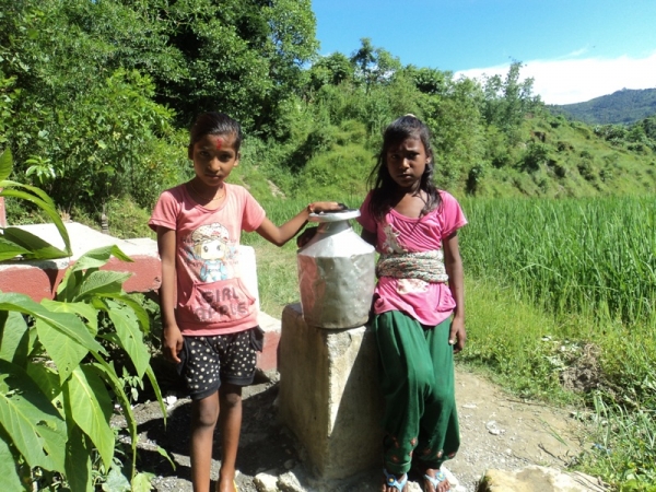 Watertanks sloppenwijk Pokhara_1